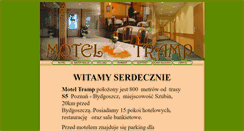 Desktop Screenshot of moteltramp.pl