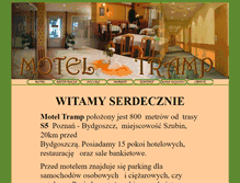 Tablet Screenshot of moteltramp.pl